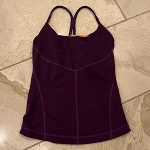 Yoga stretchy top from Anue, size S.